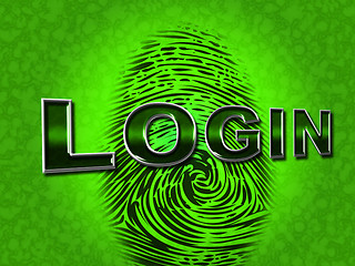 Image showing Login Security Shows Logon Restricted And Username