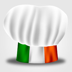 Image showing Ireland Chef Indicates Cooking In Kitchen And Catering