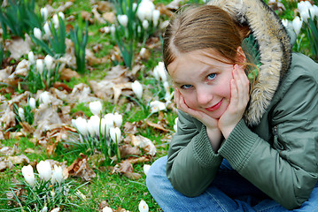 Image showing Spring girl
