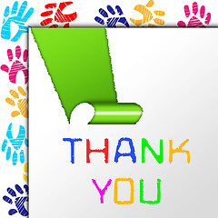 Image showing Thank You Represents Many Thanks And Grateful