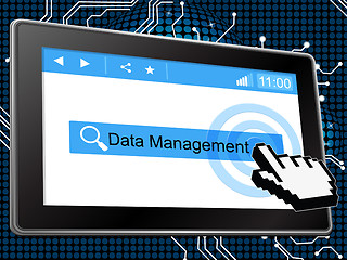 Image showing Management Data Shows Manager Bytes And Administration