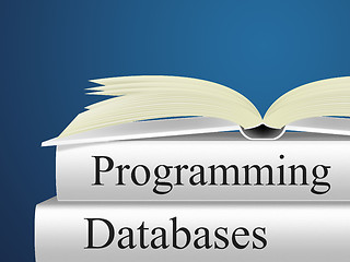 Image showing Databases Programming Indicates Software Design And Application