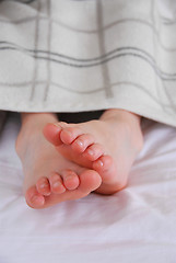 Image showing Child's feet