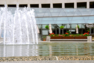 Image showing City fountain