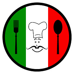 Image showing Italy Food Indicates Foods Foodstuff And Europe