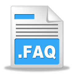 Image showing Faq File Shows Frequently Asked Questions And Administration