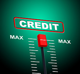 Image showing Max Credit Means Debit Card And Bankcard