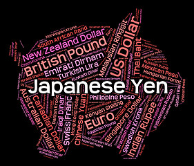 Image showing Japanese Yen Shows Currency Exchange And Currencies