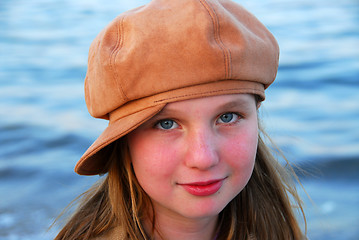 Image showing Girl child hat