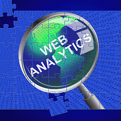 Image showing Web Analytics Means Optimizing Data And Online