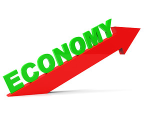 Image showing Improve Economy Represents Improvement Plan And Advance