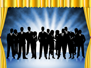 Image showing Business People Represents Professional Executive And Team