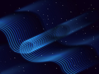 Image showing Background Space Means Swirling Cosmos And Design