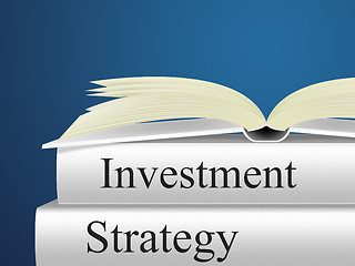 Image showing Strategy Investment Represents Shares Growth And Investing