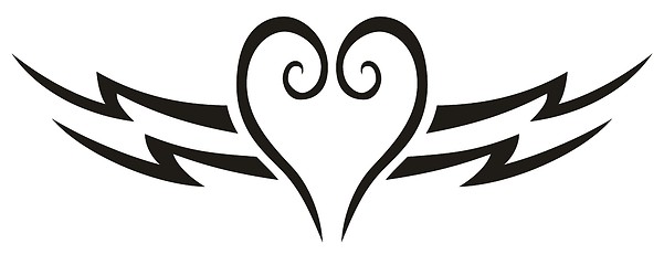 Image showing Heart tattoo