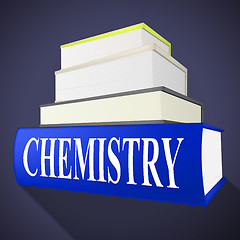 Image showing Chemistry Books Indicates Fiction Research And Formula