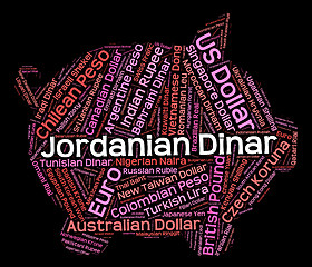 Image showing Jordanian Dinar Means Foreign Currency And Broker