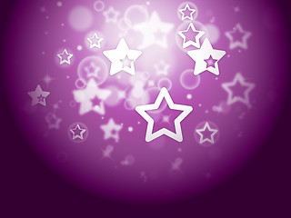 Image showing Stars Background Means Fantasy Wallpaper Or Sparkling Design\r