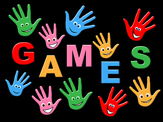 Image showing Games Kids Shows Play Time And Child