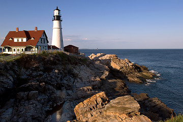 Image showing Portland Head lighthouse