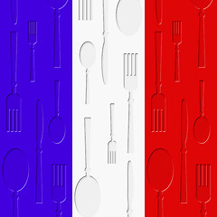 Image showing French Food Shows Europe Eating And Restaurant