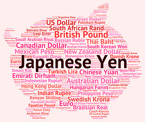 Image showing Japanese Yen Represents Currency Exchange And Broker