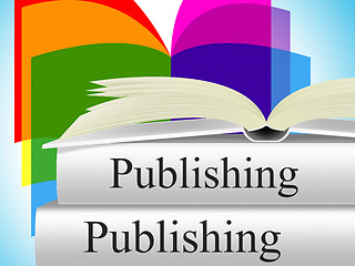 Image showing Books Publishing Shows Editor Media And Non-Fiction