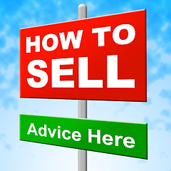 Image showing How To Sell Shows House For Sale And Message