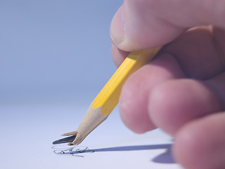 Image showing Broken Pencil