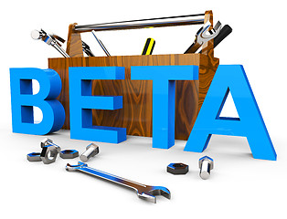 Image showing Beta Software Means Test Freeware And Develop