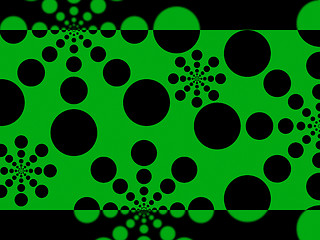 Image showing Dots Background Shows Spots Or Circles Pattern\r