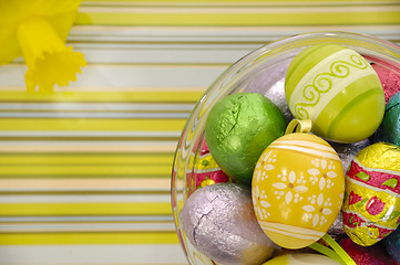 Image showing Easter eggs