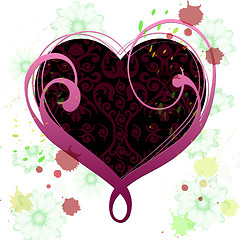 Image showing Heart Background Means Valentines Day And Abstract