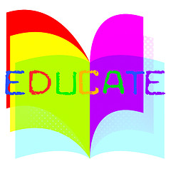 Image showing Educate Education Indicates Study Learn And Training