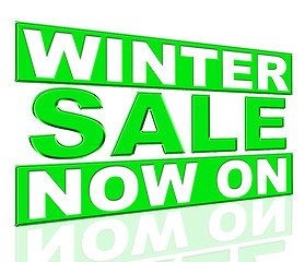 Image showing Winter Sale Shows At This Time And Discount