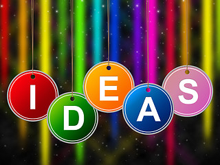Image showing Ideas Kids Represents Creativity Child And Youngsters