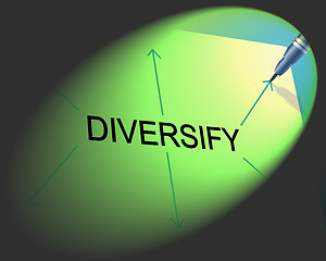 Image showing Diversify Diversity Indicates Mixed Bag And Variance