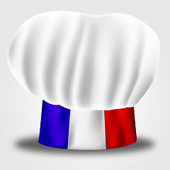 Image showing France Chef Shows Cooking In Kitchen And Euro