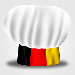 Image showing Germany Chef Shows Cooking In Kitchen And Euro