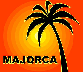 Image showing Majorca Holiday Indicates Go On Leave And Heat