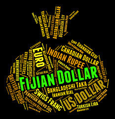 Image showing Fijian Dollar Indicates Forex Trading And Dollars