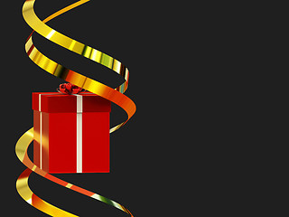 Image showing Giftbox Copyspace Shows Present Celebrate And Presents