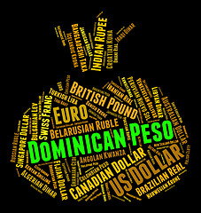 Image showing Dominican Peso Means Currency Exchange And Banknote