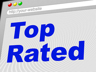 Image showing Top Rated Represents Chief Ideal And Incomparable