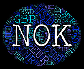 Image showing Nok Currency Represents Forex Trading And Exchange