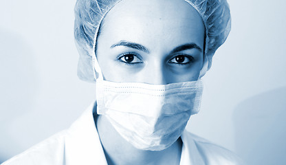 Image showing Portrait of a young doctor!