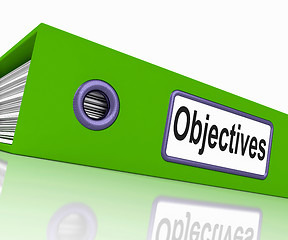Image showing Objectives File Means Correspondence Business And Intent