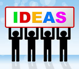 Image showing Ideas Idea Means Conception Invention And Innovation