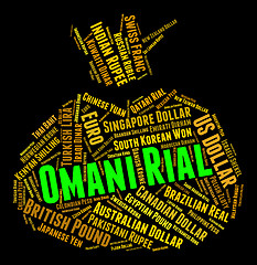 Image showing Omani Rial Shows Foreign Exchange And Currency