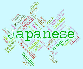 Image showing Japanese Language Means Translator Cjapan And Translate